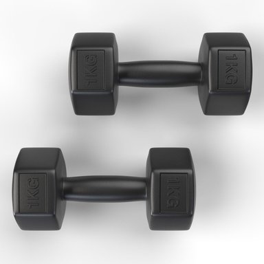 PAR MANCUERNAS PE 1 KG TEN SERIES - 2