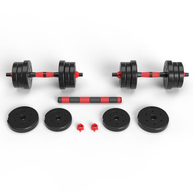 SET MANCUERNAS PVC 15 KG FITMAX - 3