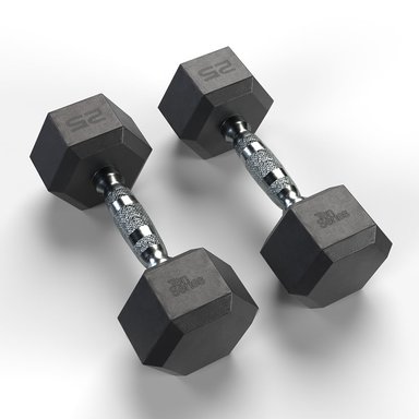 MANCUERNA HEXAGONAL 25 KG TEN SERIES - 5
