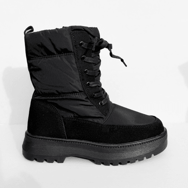 BOTIN IMPERMIABLE CHIPORRO MUJER KALA EN COLOR NEGRO BELLA MODA - 1