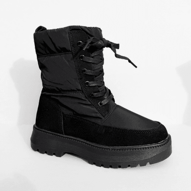 BOTIN IMPERMIABLE CHIPORRO MUJER KALA EN COLOR NEGRO BELLA MODA - 3