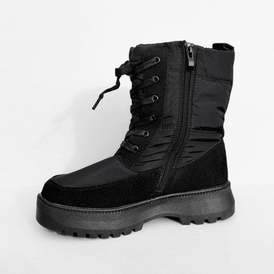 BOTIN IMPERMIABLE CHIPORRO MUJER KALA EN COLOR NEGRO BELLA MODA - 4