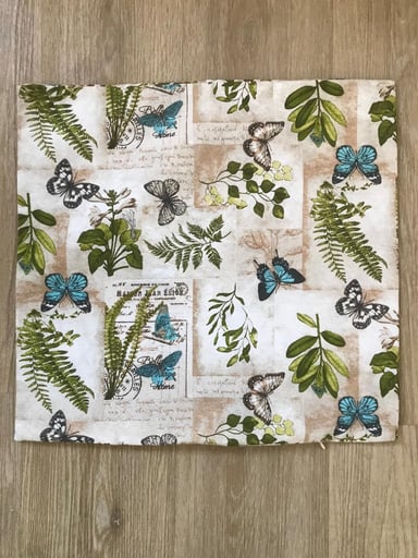 SET DE 2 FUNDAS COMBINADAS - MARIPOSAS - 3