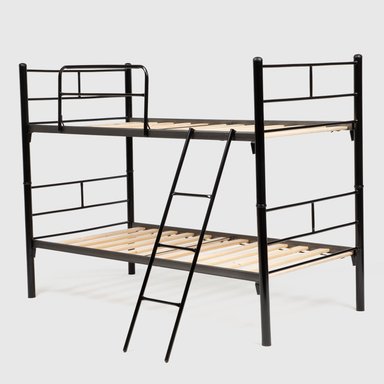 CAMAROTE INCAL METALICO ACUARELA DESMONTABLE 1 PLAZA ACERO INOXIDABLE NEGRO - 2