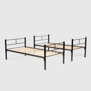 CAMAROTE INCAL METALICO ACUARELA DESMONTABLE 1 PLAZA ACERO INOXIDABLE NEGRO - 6