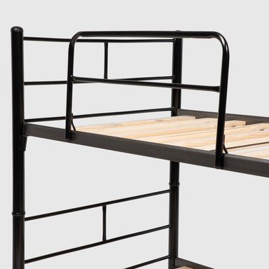 CAMAROTE INCAL METALICO ACUARELA DESMONTABLE 1 PLAZA ACERO INOXIDABLE NEGRO - 7