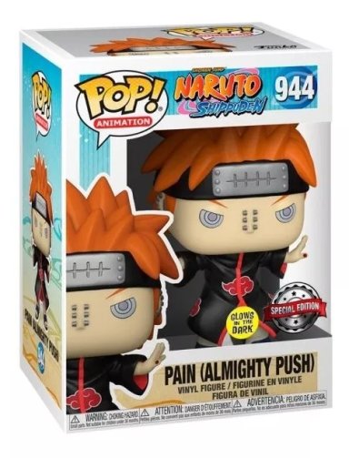 FUNKO POP NEGRO NARUTO - PAIN (ALMIGHTY PUSH GW) SPECIAL EDITION - 2