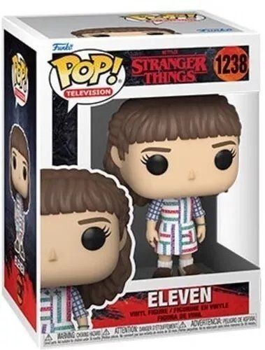 FUNKO POP NEGRO ! TELEVISION: STRANGER THINGS TEMPORADA 4 - ELEVEN - 1