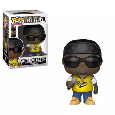 FUNKO POP NEGRO NOTORIOUS B.I.G CON JERSEY (78) - 1