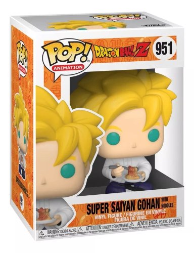 FUNKO POP NEGRO DRAGONBALL Z - SS GOHAN W/NOODLES - 1