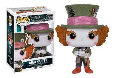 FUNKO POP NEGRO FIGURA ! - ALICE IN WONDERLAND - MAD HATTER (177) - 1