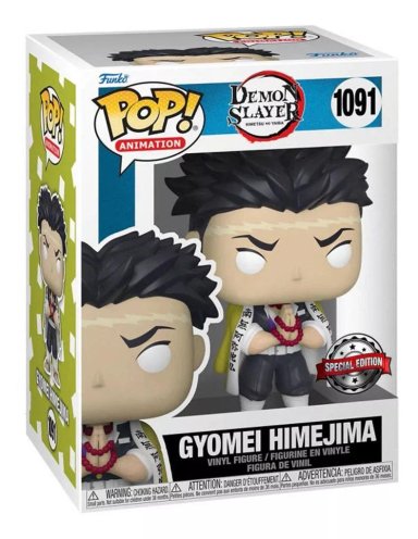FUNKO POP NEGRO ANIMATION DEMON SLAYER GYOMEI 1091 - 2