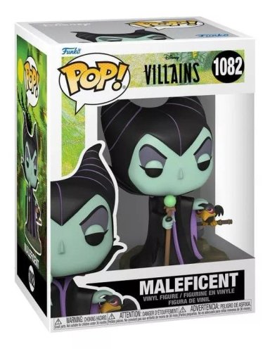 FUNKO POP NEGRO DISNEY VILLANOS MALEFICA - 1