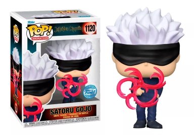 FUNKO POP NEGRO ANIMTION JUJUTSU KAISEN S1 SATORU RED TECH SPECIAL - 1