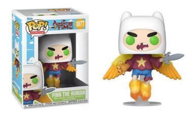 FUNKO POP NEGRO - ADVENTURE TIME - FINN THE HUMAN (1077) - 1