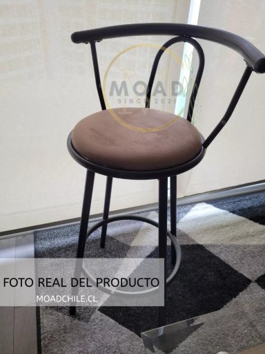 SILLA MG BEIGE BAR GIRATORIA - 4
