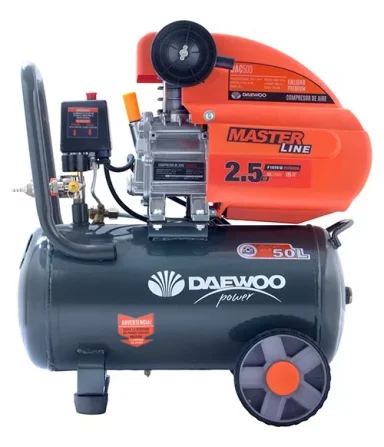 KIT DAEWOO COMPRESOR ELÉCTRICO DAC50D 50L 2.5HP + ACCESORIOS - 2