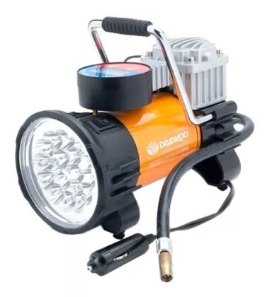 COMPRESOR DE AIRE DAEWOO ELÉCTRICO PORTÁTIL DW65L 12V 110PSI - 2