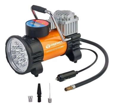COMPRESOR DE AIRE DAEWOO ELÉCTRICO PORTÁTIL DW65L 12V 110PSI - 4