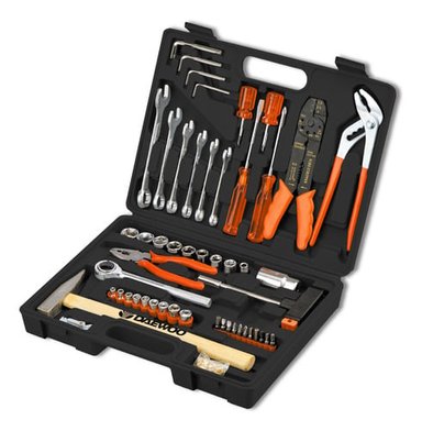 KIT HERRAMIENTAS DAEWOO DAHTS100 100 PZS MALETÍN NEGRO - 1