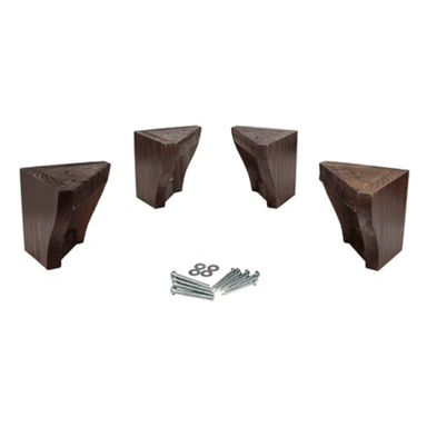 BASE DIVIDIDA BAUL 2 - PLAZAS LARGO 200 / PATAS DE MADERA DE 11 CM - 4