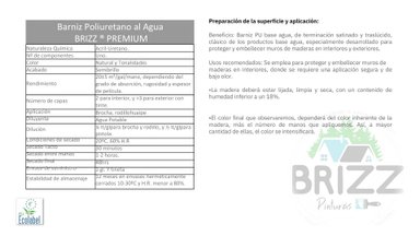 BARNIZ BAUM BRIZZ POLIURETANO “CAOBA” GALÓN 4 L - 4