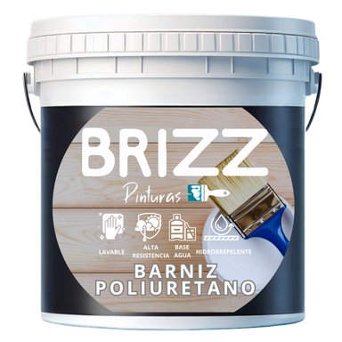 BARNIZ BAUM BRIZZ POLIURETANO “NATURAL” GALÓN 4 L - 1