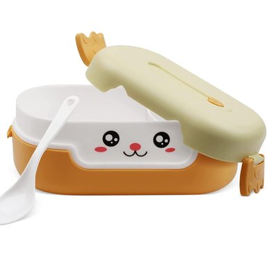 LONCHERA FIAMBRERA PORTATIL NIÑOS NARANJA INFANTIL - 1