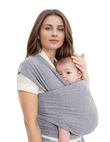 FULAR PORTABEBE ERGONÓMICO ELASTICADO TAMAÑO M - 2