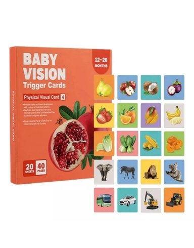 TARJETAS EDUCATIVAS ESTIMULACION VISUAL 12-36 MESES - 1