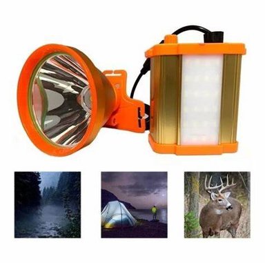LINTERNA FOCO LED 400W (REALES) CAZA CAMPING MINERO LAMPARA - 1