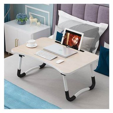 MESA CAMA DESAYUNO MADERA BANDEJA 40X60X28CM - 1