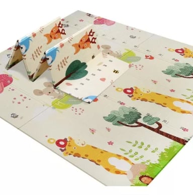 ALFOMBRA ANTIGOLPES NIÑOS BEBES PLEGABLE 180 X 120 CM - 1