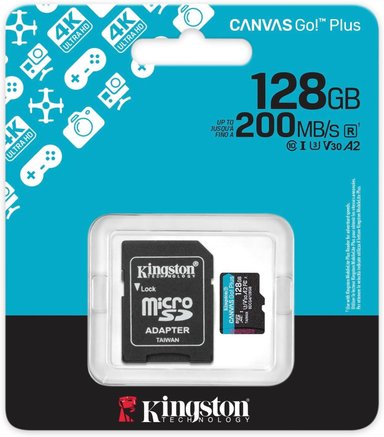 TARJETA MICROSD SDCG4/128GB MICROSDXC CANVAS GO PLUS GEN4 200MB/S A2 U3 V30 - 6