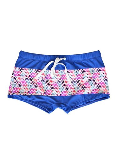 SHORT TIPO BÓXER PARA HOMBRES ESTAMPADO ROSADO - 1