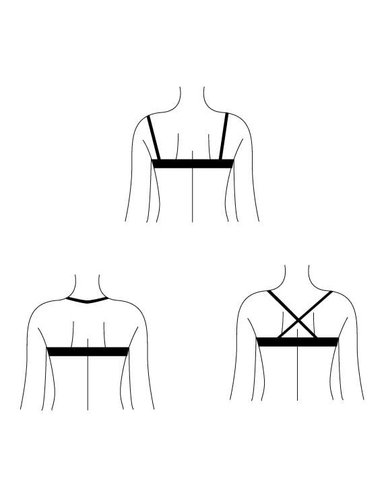 BIKINI PUSH UP EN COLOR NEGRO CON NUDO - 4