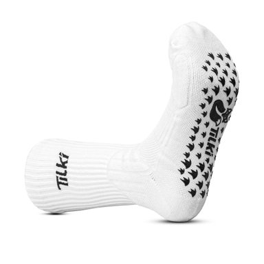 CALCETÍN TILKI ANTIDESLIZANTE LEHINDE BLANCO TENIS PADEL - 3
