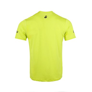 POLERA TILKI PRINT POLY TEMEL AMARILLO FLUOR TENIS PADEL - 3