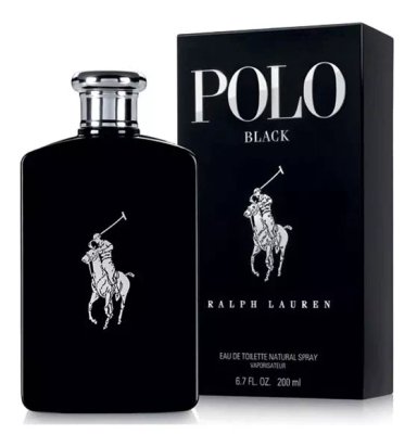 PERFUME RALPH LAUREN POLO BLACK 200ML EDT HOMBRE - 1