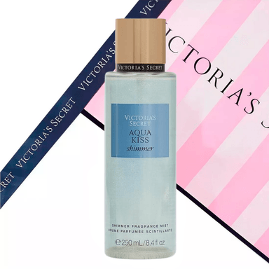 VICTORIA SECRETS AQUA KISS SHIMMER BODY SPLASH 250ML NUEVO FORMATO - 2