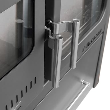 COCINA A LEÑA ALCAZAR EUROPEA M70 GRIS - 5