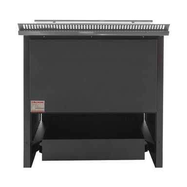 COCINA A LEÑA ALCAZAR EUROPEA M80 GRIS - 11