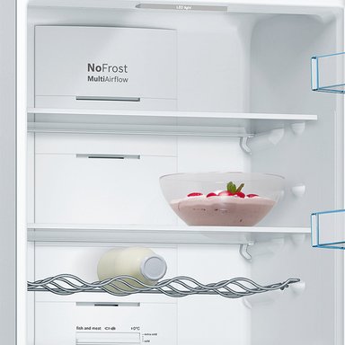 Refrigerador Bottom Freezer No Frost 324 L KGN36XLER Inox - 4