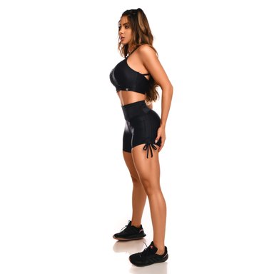 CONJUNTO DEPORTIVO MUJER LETSGYM NEGRO BOLD MINIMAL - 3