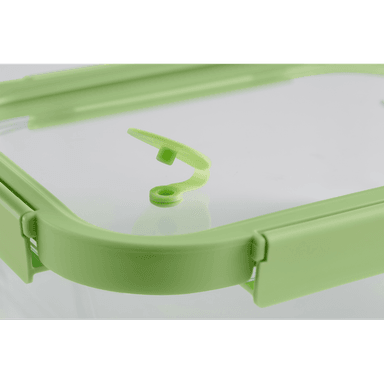 RECIPIENTE HERMÉTICO 100% DE VIDRIO 1050 ML RECTANGULAR - 3