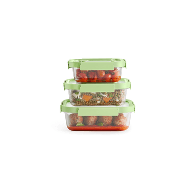 RECIPIENTE HERMÉTICO 100% DE VIDRIO 1520 ML RECTANGULAR - 3