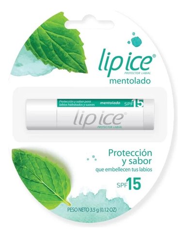 PROTECTOR LABIAL LIP ICE MENTOLADO ELECTROMEDICINA - 1