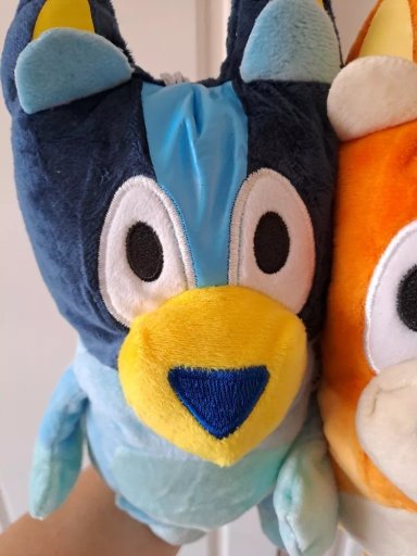 SET DOS PELUCHE SERIE BLUEY 28 CM NUEVOS BLUEY Y BINGO - 3