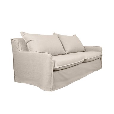 SOFA REHUE CHENILLE HUESO 3C - 2
