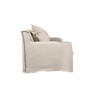 SOFA REHUE CHENILLE HUESO 3C - 3